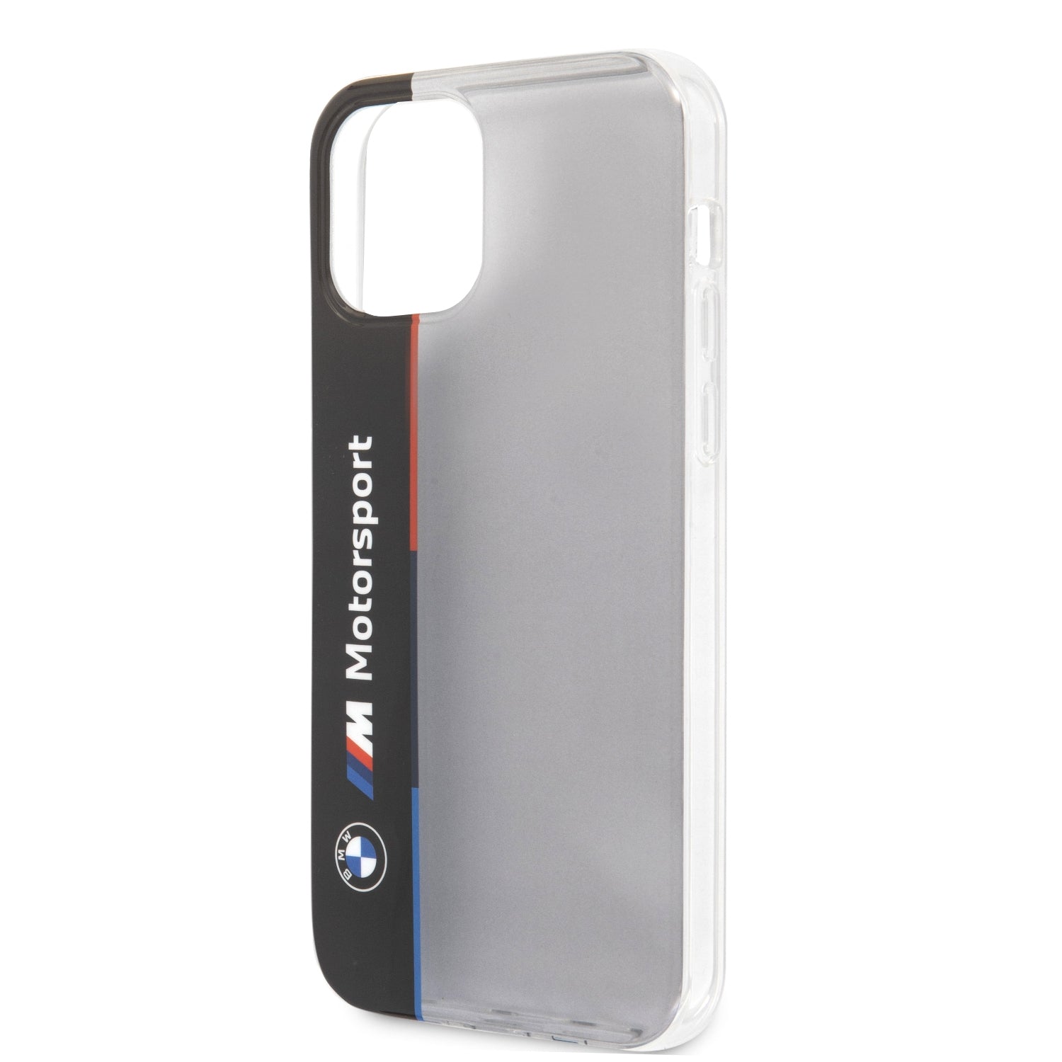 BMW BMHCP12LSKTVK iPhone 12 Pro Max hardcase Motorsport vertical tricolor strieps