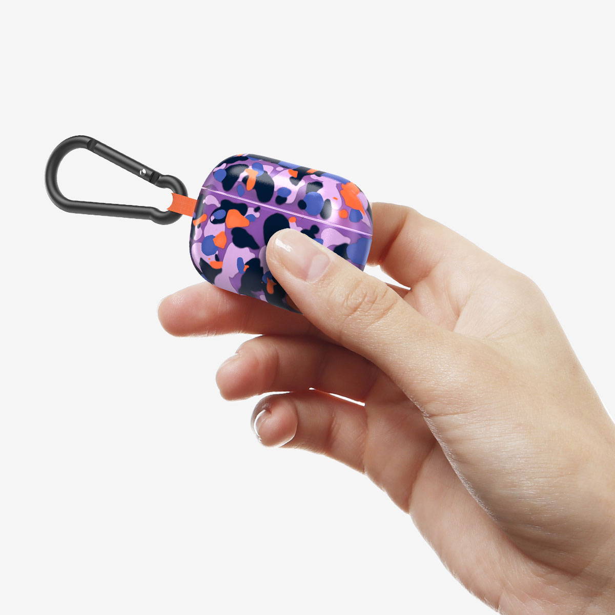 Tech 21 T21-8696 EVO art modern camo for airpods Pro purple eb