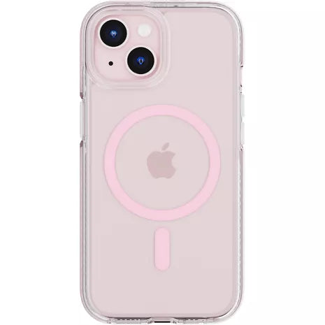 Tech 21 T21-10739 EVO Crystal pink w/MagSafe for iPhone 15 eb