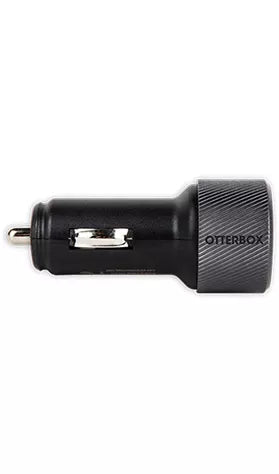 OtterBox dual USB car charger, 2.4 A high speed charge